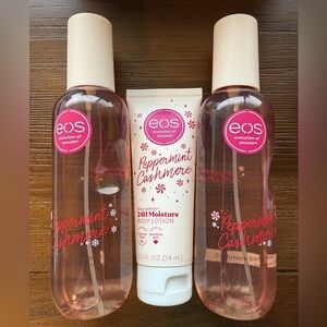 EOS Peppermint Cashmere Body Care Trio